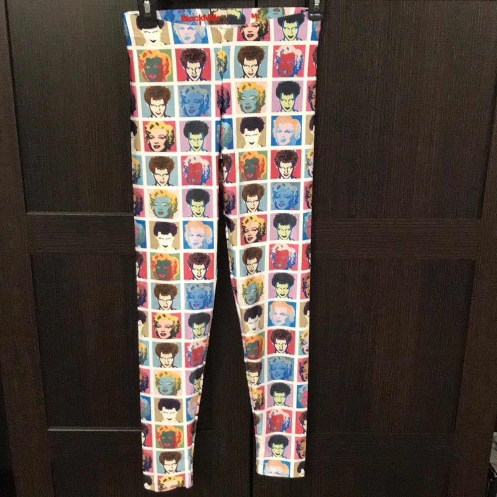 Blackmilk Pop Art Leggings M